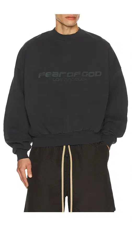 Fear of God Essentials Cropped Relaxed Sweatshirt