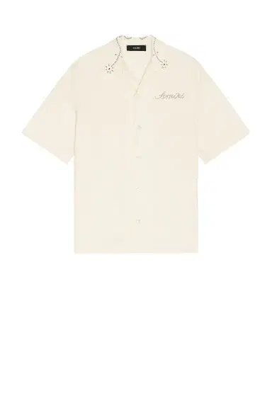 Amiri Stud Camp Shirt | Thumbnail 4 Amiri Stud Camp Shirt | Thumbnail 4
