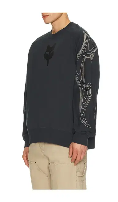 Fox Racing Vision Fleece Crewneck | Thumbnail 2 Fox Racing Vision Fleece Crewneck | Thumbnail 2