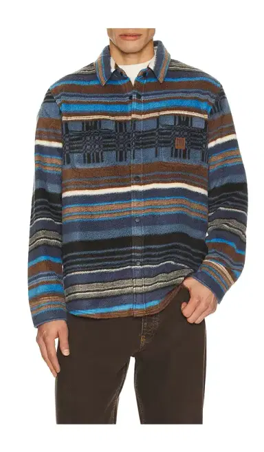 Brixton Bowery Arctic Stretch Fleece Shirt | Thumbnail 1 Brixton Bowery Arctic Stretch Fleece Shirt | Thumbnail 1