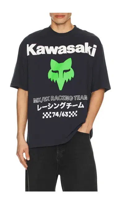 Fox Racing x Kawasaki Midweight Tee | Thumbnail 1