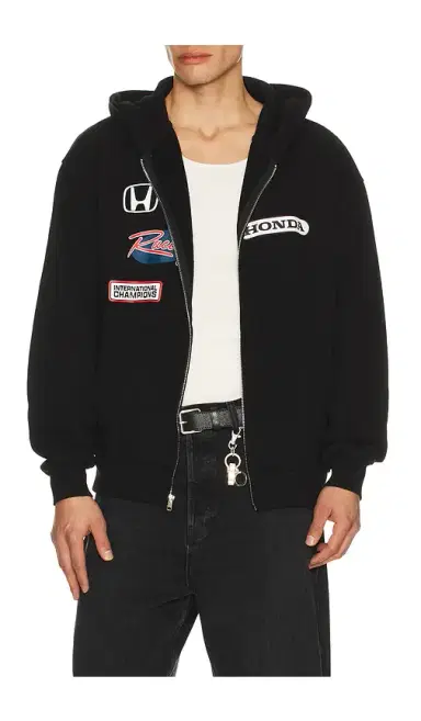 CPTN Apparel Raceworks Full Zip Hoodie | Thumbnail 1 CPTN Apparel Raceworks Full Zip Hoodie | Thumbnail 1