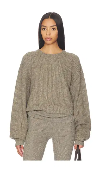 Fear of God Essentials Heavy Waffle 90's Sweater | Thumbnail 1