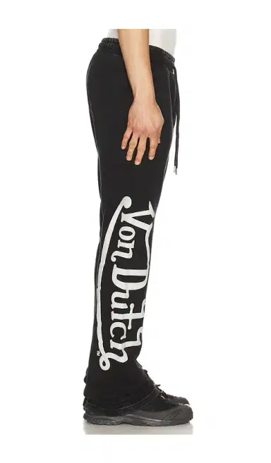 Von Dutch Logo Flared Leg Joggers | Thumbnail 2 Von Dutch Logo Flared Leg Joggers | Thumbnail 2