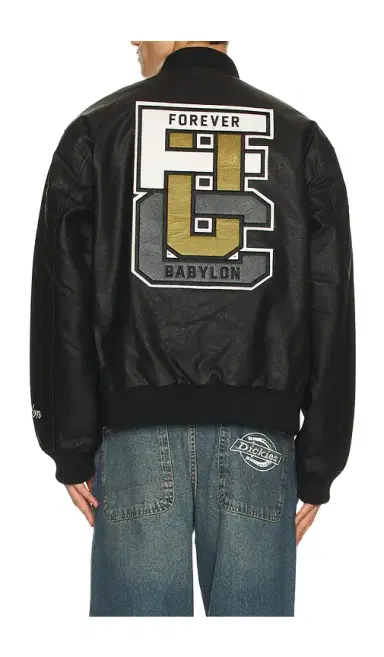 Babylon Forever Babylon Leather Jacket | Thumbnail 1 Babylon Forever Babylon Leather Jacket | Thumbnail 1