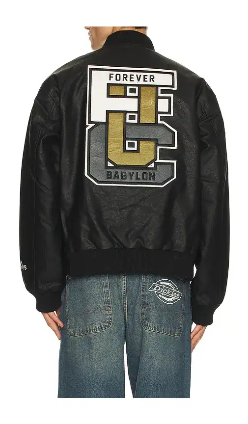 Forever Babylon Leather Jacket
