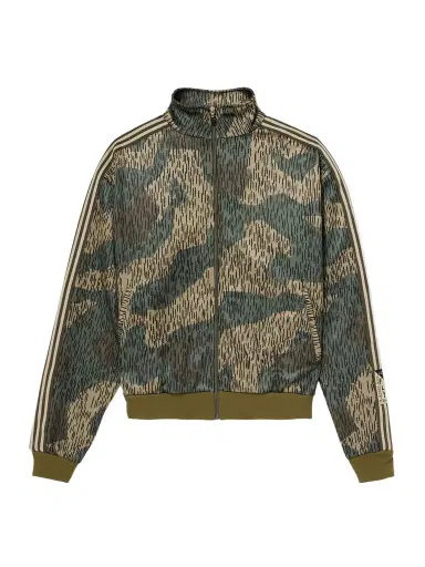 KAPITAL Striped Webbing-Trimmed Printed Jersey Track Jacket - Men | Thumbnail 1