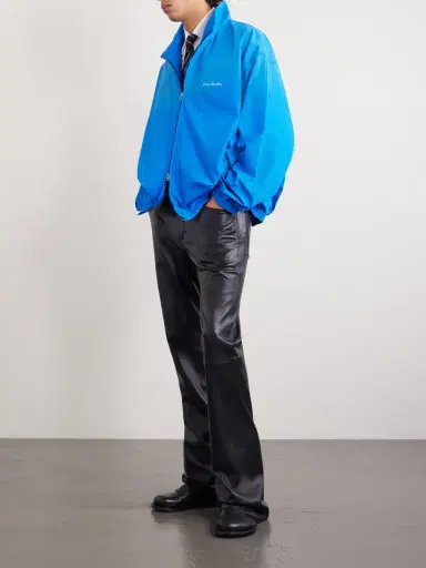 Acne Studios Olando Logo-Print Cotton-Poplin Jacket - Men | Thumbnail 2 Acne Studios Olando Logo-Print Cotton-Poplin Jacket - Men | Thumbnail 2