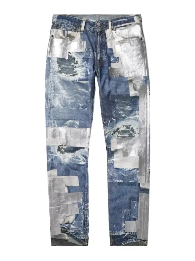 1979 Skinny-Fit Foiled Trompe-L'œil Printed Organic Jeans - Men