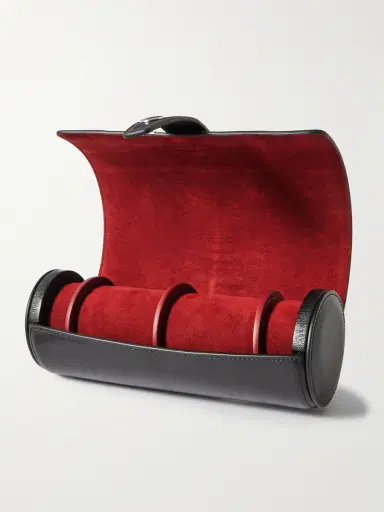 Brunello Cucinelli Textured-Leather Watch Roll - Men | Thumbnail 2 Brunello Cucinelli Textured-Leather Watch Roll - Men | Thumbnail 2