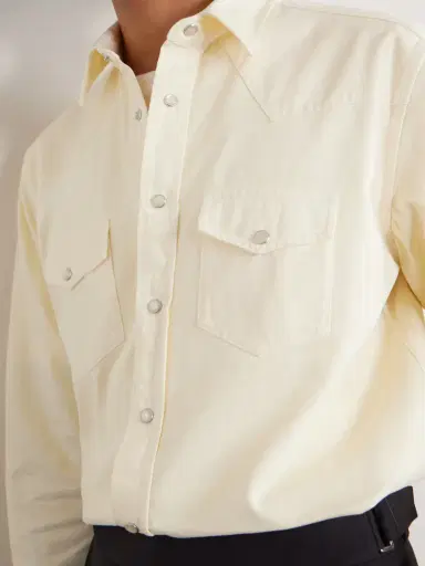Tom Ford Garment-Dyed Denim Shirt - Men | Thumbnail 5