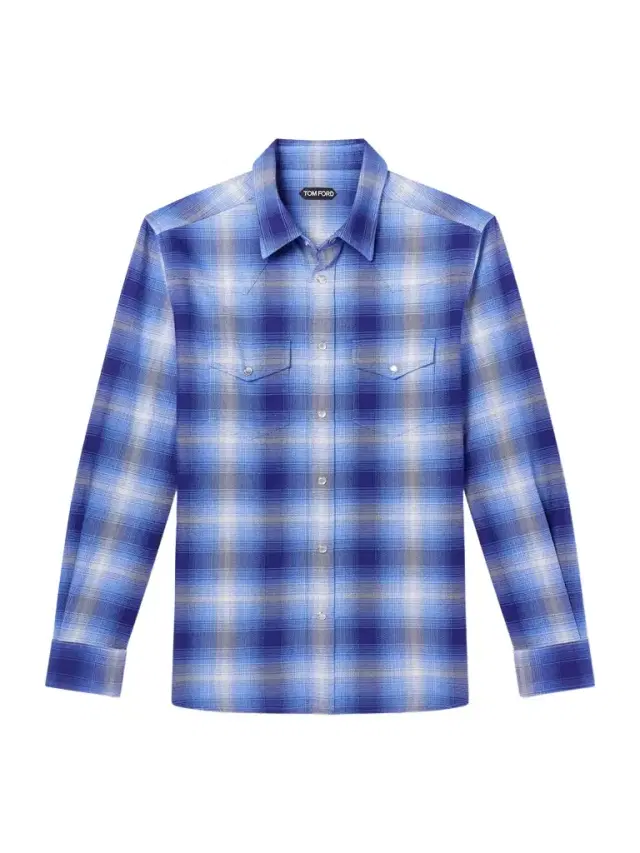 Tom Ford Slim-Fit Checked Cotton-Flannel Shirt - Men