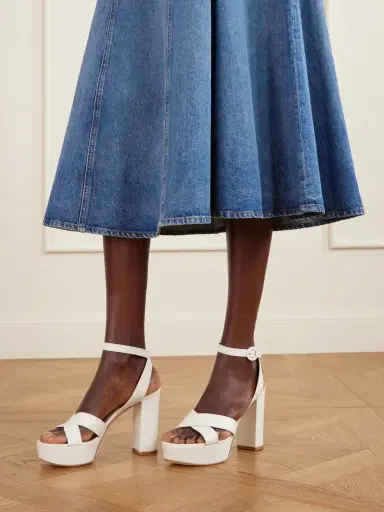 Gianvito Rossi Sabrina 70 Leather Platform Sandals | Thumbnail 2