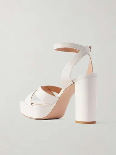 Gianvito Rossi Sabrina 70 Leather Platform Sandals | Thumbnail 3