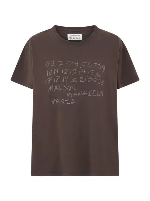 Numerical Printed Cotton-jersey T-shirt