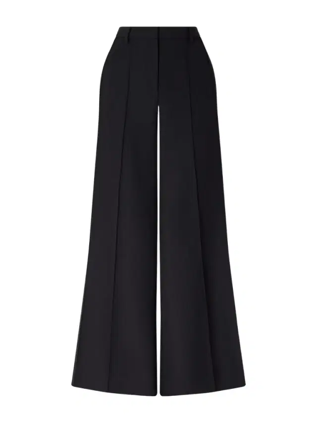 Bond St. Wool Wide-leg Pants