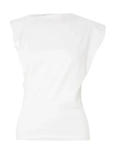 AGOLDE Beth Draped Organic-cotton Jersey T-shirt | Thumbnail 1