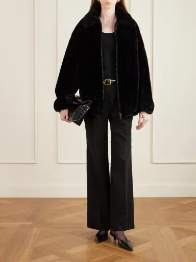 Nour Hammour Shearling Jacket | Thumbnail 2