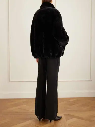 Nour Hammour Shearling Jacket | Thumbnail 4