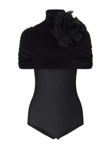 Magda Butrym Stretch-chiffon Bodysuit | Thumbnail 1