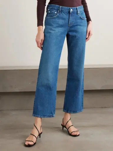 Citizens of Humanity Faye Cropped Mid-rise Straight-leg Jeans | Thumbnail 3