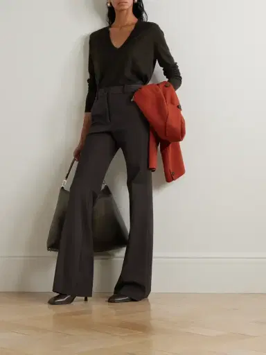 Joseph Tafira Stretch-gabardine Straight-leg Pants | Thumbnail 2