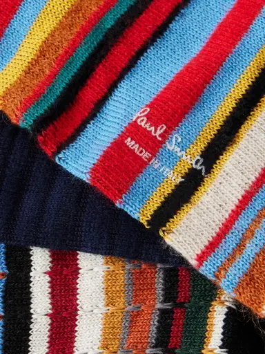 Paul Smith Three-Pack Cotton Socks - Men | Thumbnail 2 Paul Smith Three-Pack Cotton Socks - Men | Thumbnail 2