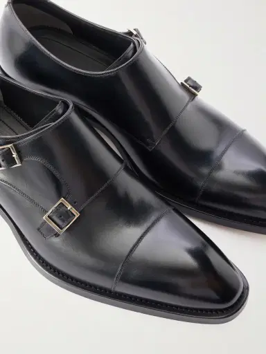 Tom Ford Elkan Leather Monk-Strap Shoes - Men | Thumbnail 5 Tom Ford Elkan Leather Monk-Strap Shoes - Men | Thumbnail 5