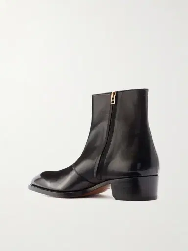 Tom Ford Vincent Leather Boots - Men | Thumbnail 4 Tom Ford Vincent Leather Boots - Men | Thumbnail 4