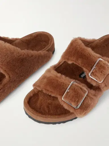Birkenstock 1774 Arizona Shearling Sandals - Men | Thumbnail 5 Birkenstock 1774 Arizona Shearling Sandals - Men | Thumbnail 5