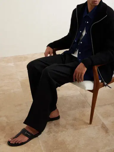Tom Ford Brighton Leather Sandals - Men | Thumbnail 2