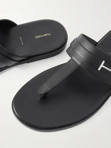 Tom Ford Brighton Leather Sandals - Men | Thumbnail 5