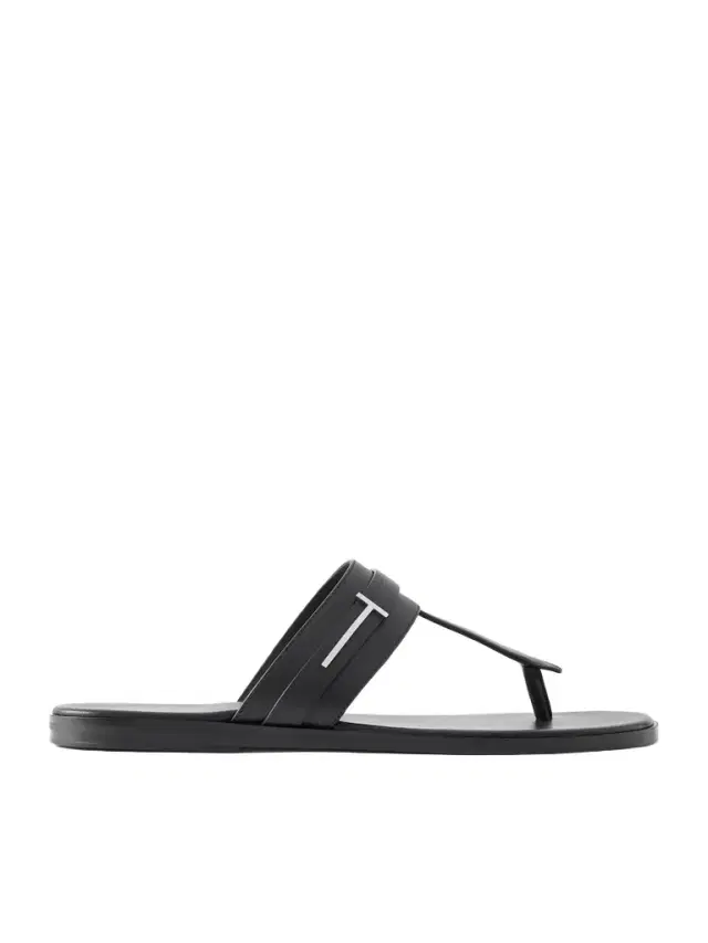 Tom Ford Brighton Leather Sandals - Men