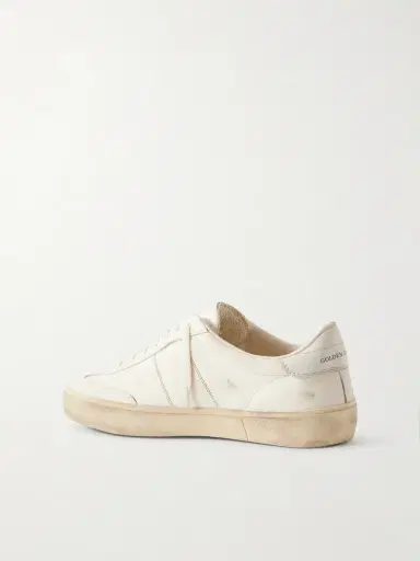 Golden Goose Soul-Star Distressed Leather Sneakers - Men | Thumbnail 4