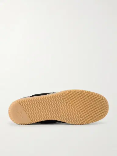 Valentino Garavani Kicky Suede and Velvet-Trimmed Leather Sneakers - Men | Thumbnail 3