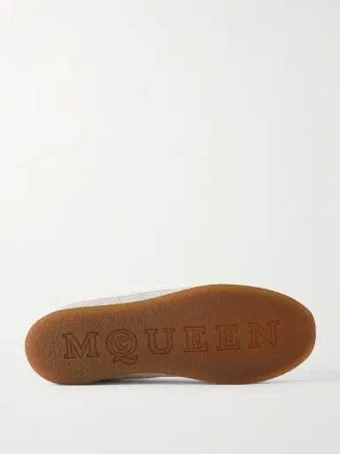 Alexander McQueen EC1 Nylon, Suede and Leather Sneakers - Men | Thumbnail 3