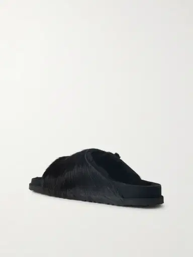 Birkenstock 1774 Zürich Shearling-Lined Calf Hair Sandals - Men | Thumbnail 3