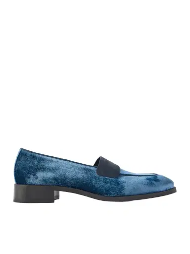Christian Louboutin O Louvre Grosgrain-Trimmed Velvet Loafers - Men | Thumbnail 1 Christian Louboutin O Louvre Grosgrain-Trimmed Velvet Loafers - Men | Thumbnail 1