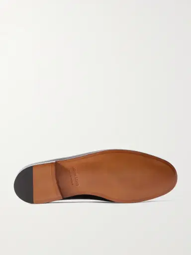 John Lobb Lopez Embellished Leather Loafers - Men | Thumbnail 3