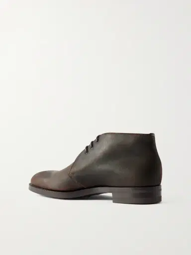 Edward Green Lanark Waxed-Suede Desert Boots - Men | Thumbnail 4 Edward Green Lanark Waxed-Suede Desert Boots - Men | Thumbnail 4