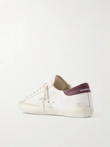 Golden Goose Super-Star Distressed Leather Sneakers - Men | Thumbnail 4 Golden Goose Super-Star Distressed Leather Sneakers - Men | Thumbnail 4