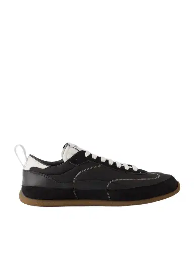 Alexander McQueen EC1 Nylon, Suede and Leather Sneakers - Men | Thumbnail 1