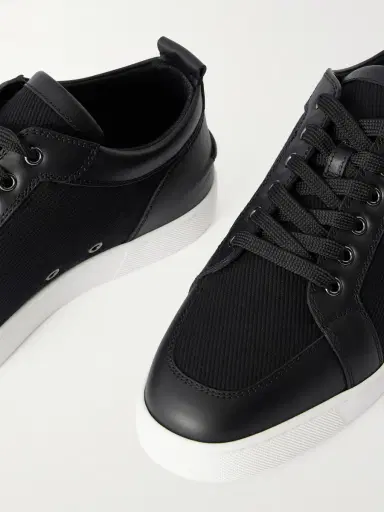 Christian Louboutin Rantulow Cotton-Twill and Leather Sneakers - Men | Thumbnail 5 Christian Louboutin Rantulow Cotton-Twill and Leather Sneakers - Men | Thumbnail 5