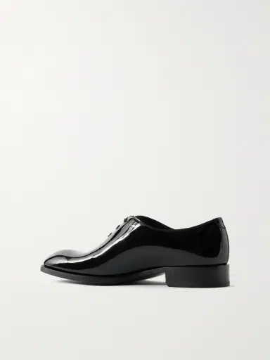 Tom Ford Elkan Patent-Leather Oxford Shoes - Men | Thumbnail 4
