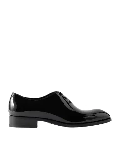 Tom Ford Elkan Patent-Leather Oxford Shoes - Men | Thumbnail 1