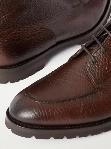 Edward Green Cranleigh Full-Grain Leather Boots - Men | Thumbnail 5