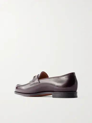 John Lobb Lopez Embellished Leather Penny Loafers - Men | Thumbnail 4 John Lobb Lopez Embellished Leather Penny Loafers - Men | Thumbnail 4