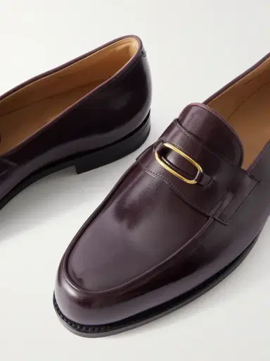 John Lobb Lopez Embellished Leather Penny Loafers - Men | Thumbnail 5 John Lobb Lopez Embellished Leather Penny Loafers - Men | Thumbnail 5