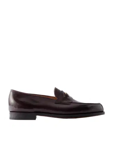 John Lobb Lopez Embellished Leather Penny Loafers - Men | Thumbnail 1 John Lobb Lopez Embellished Leather Penny Loafers - Men | Thumbnail 1