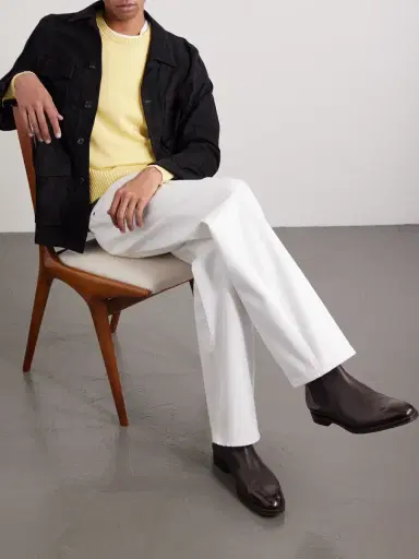 John Lobb Lawry Leather Chelsea Boots - Men | Thumbnail 2 John Lobb Lawry Leather Chelsea Boots - Men | Thumbnail 2